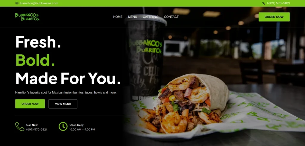 bubbakoosburritoshamilton com